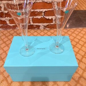 NWT Tiffany & Co. Crystal Glassware with Box